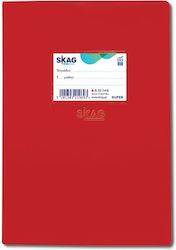 Skag Notebook Ruled B5 White 1pcs