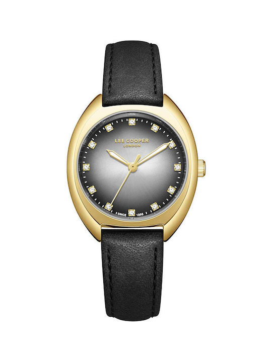 Lee Cooper Watch with Black Leather Strap