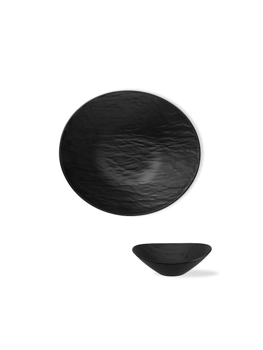 Viosarp Πιάτο Βαθύ Οβάλ από Μελαμίνη Γκρι 13.5x13.5cm