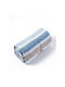 Silk Fashion Ριχτάρι Διθέσιου Καναπέ Γούνινο 180x250εκ. Light Blue/blue
