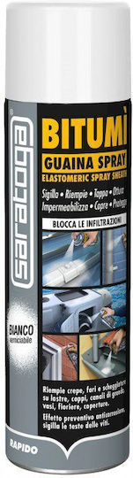 Saratoga Spray Bitumi Pentru Scurgeri 500ml Alb