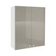 Zaria Cabinet de baie L60xA22xÎ72cm Gri