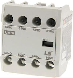 Βοηθητική Επαφή 3 No + 1 Nc Mc-09...mc-150 Διακόπτες Ua-2 Ls Electric