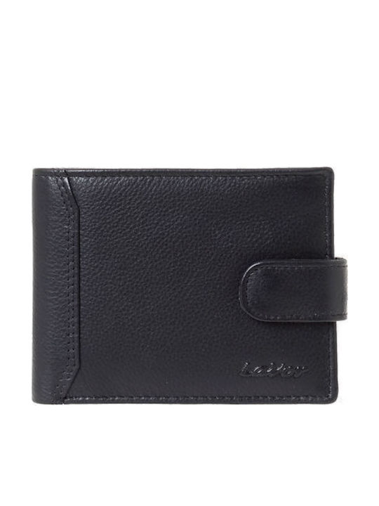 Lavor Кожен Мъжки Портфейл С RFID Черен