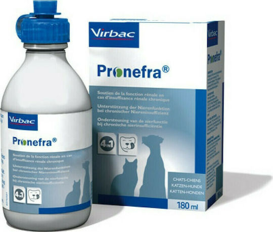 Virbac Pronefra Liquid for Dogs and Cats in Syrup 180ml for General Health