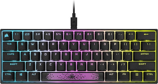 Corsair K65 RGB MINI Gaming Mechanical Keyboard 60% with Cherry MX Brown switches and RGB lighting (English US)