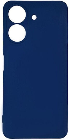 Matt Umschlag Rückseite Silikon 1.5mm Blau (TCL 505)