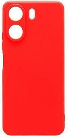 Matt Back Cover Silicon 1.5mm Roșu (TCL 501)