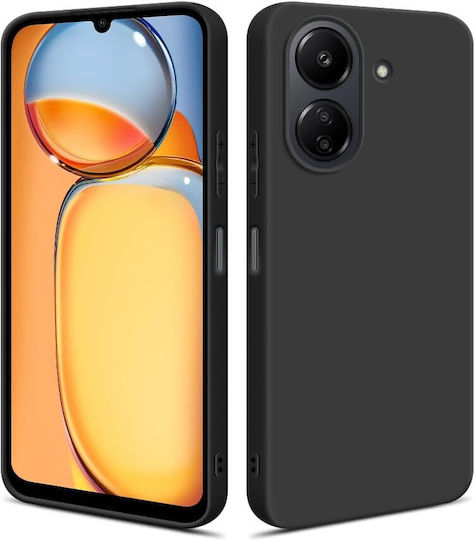 Matt Задна корица Силикон 1.5мм Черен (TCL 501)