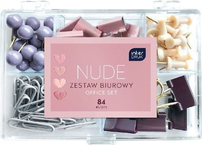 interDRUK Ace de Siguranță în culoarea Pink 84buc 346391