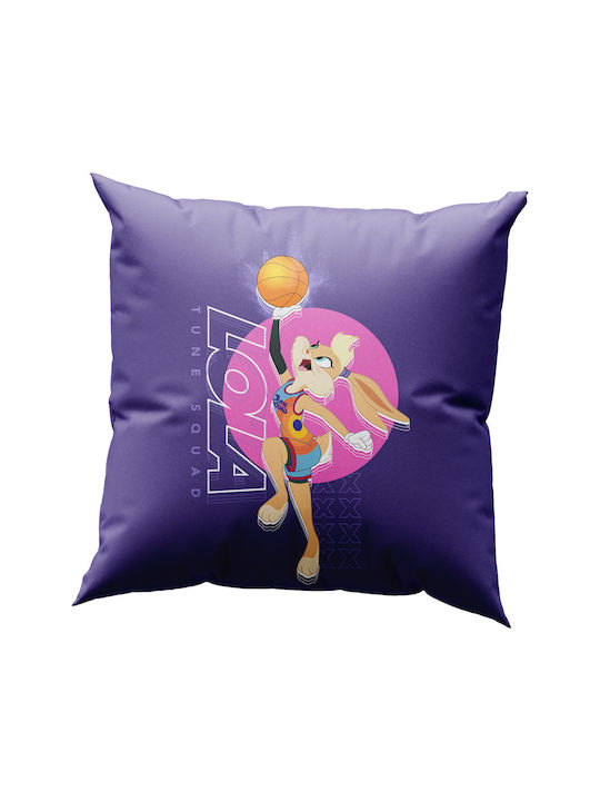 Beauty Home Παιδικό Διακοσμητικό Μαξιλάρι Space Jam Lola Πολύχρωμο 40x40εκ.