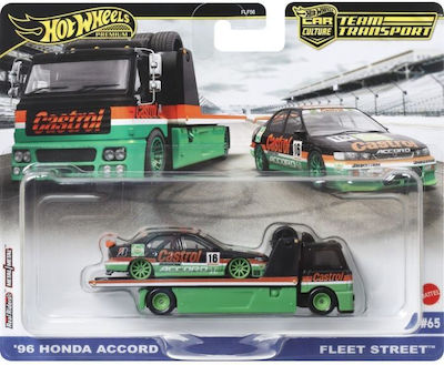 Hot Wheels Premium Truck Toy '96 Honda Accord & Fleet Street #65