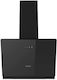 Delux Pro Touch Abzugshaube Schornstein 60cm Schwarze mit Wi-Fi