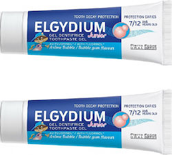 Elgydium Junior Toothpaste for 7+ years 100ml 1000 ppm 2pcs