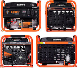Daewoo Dreiphasige Benzin-Generator Vierjahres mit Maximaler Leistung 6kVA