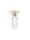 Decorative Vase White 20x20x40cm