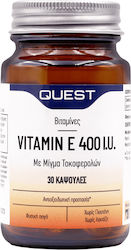 Quest Vitamin E 400iu 30 Κάψουλες
