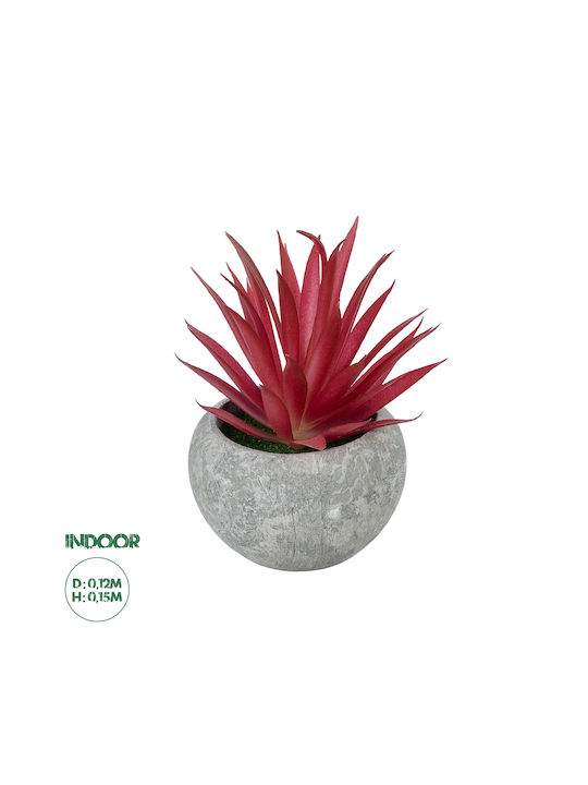 Plantă artificială decorativă Tillandsia 21035 în ghiveci 12cm X 15cm