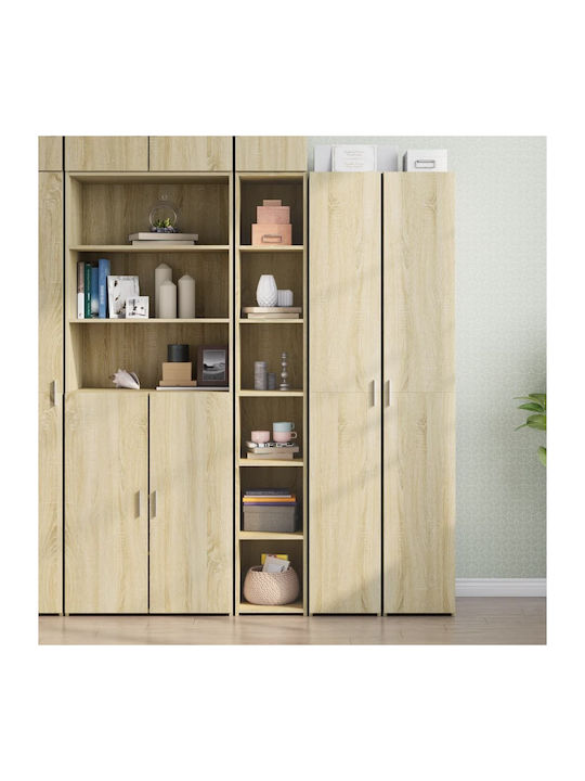 Schrank Boden Coffee 30x41x185cm