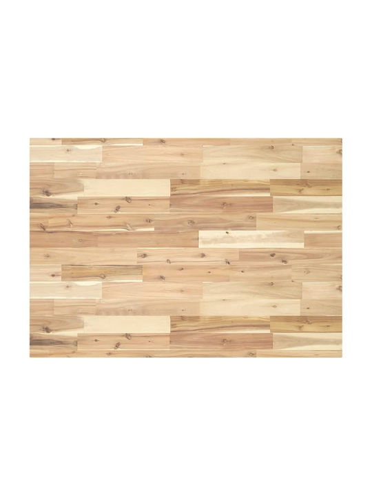 vidaXL Rectangular Office Desk Surface made of Solid Wood Acacia 80x70x4cm 4008794 1pcs