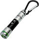 Schlüsselanhänger-Taschenlampe LED Light 3 Schwarz