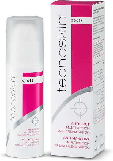 Tecnoskin Anti Spot Creme Gesicht Tag mit SPF20 50ml