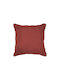 Atmosphera Sofa-Kissen Burgundisch 60x60cm