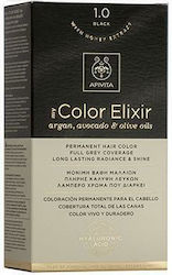 Apivita My Color Elixir Σετ Βαφή Μαλλιών Χωρίς Αμμωνία 1.0 Μαύρο 50ml