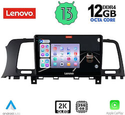 Lenovo Car-Audiosystem für BMW X1 / X3 / X4 Nissan Murano 2007-2014 (Bluetooth/USB/AUX/WiFi/GPS/Apple-Carplay/Android-Auto) mit Touchscreen 9"