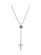Goldsmith Damen Kreuz aus Silber mit Kette