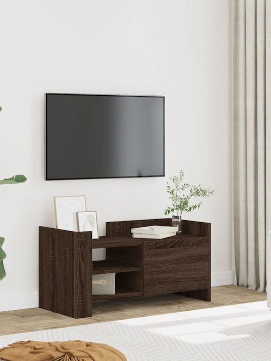 Έπιπλο Τηλεόρασης Καφέ Μ80xΠ35xΥ40cm