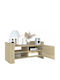 TV Stand Oak M80xD35xH40cm