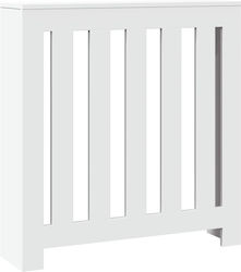 vidaXL White Radiator Cover 78x20x82cm 852726