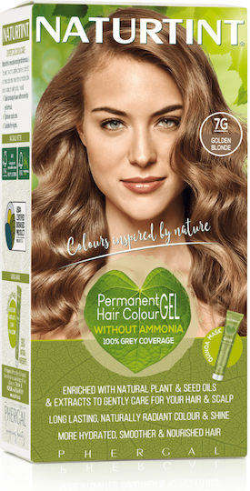 Naturtint Βαφή Μαλλιών Χωρίς Αμμωνία 7g Ξανθό Χρυσαφί 7gr