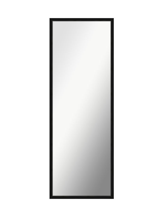 Καθρέπτης Τοίχου Ολόσωμος με Μαύρο Ξύλινο Πλαίσιο 140x40cm