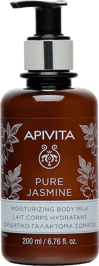 Apivita Moisturizing Milk Body with Hyaluronic Acid & Aroma Jasmine 200ml