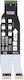 Samsung Main Flex Cable in Black color for Galaxy A55