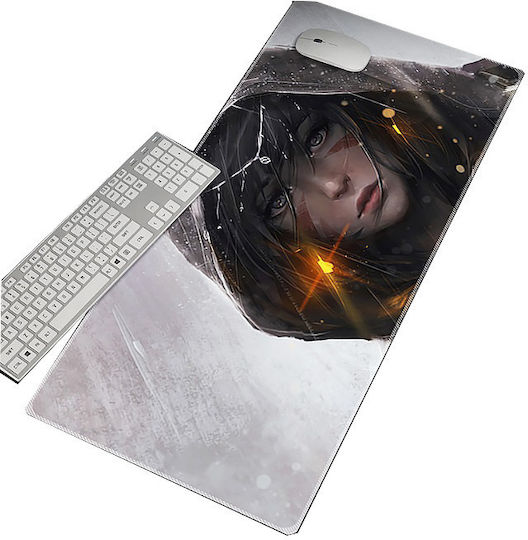 Ebest 900*400*4mm Αντιολισθητικό Mouse Pad Eb-00017 Λευκό