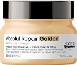 L'Oréal Professionnel Serie Expert Absolut Repair Golden Μάσκα Μαλλιών 250ml L'Oréal Professionnel Serie Expert Absolut Repair Golden Μάσκα Μαλλιών 250ml