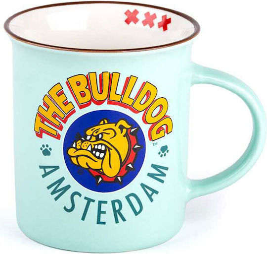 The Bulldog Amsterdam Mug Ceramic Blue
