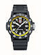 Luminox Ανδρικό Ρολόι 44mm Μπαταρίας με Μαύρο Καουτσούκ Λουράκι