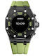 Bikkembergs BK-GT304 Stainless Steel 45mm Smartwatch (Πράσινο)