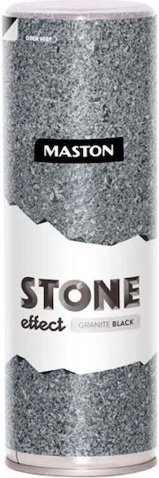 Pinty Plus Spray Farbe Effect Black Granit Schwarz 400ml