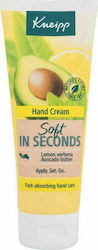 Kneipp Soft In Seconds Lemon Verbena & Apricots Κρέμα Χεριών 75ml