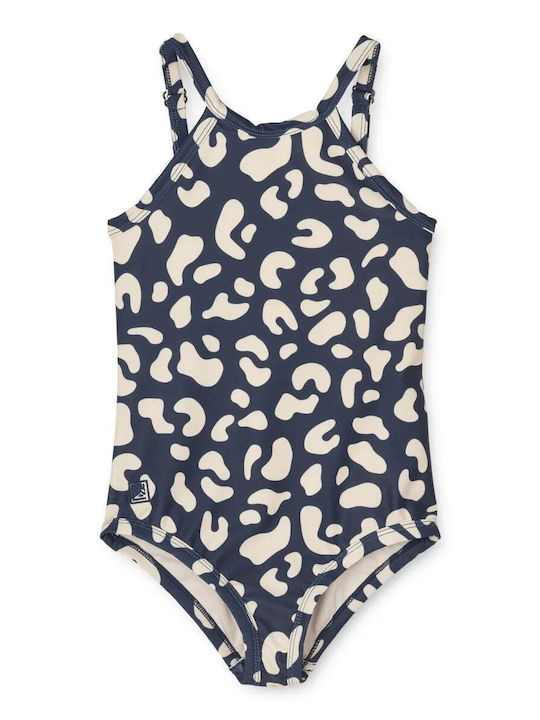 Liewood Toria Παιδικό Μαγιό Ολόσωμο Leo/navy (print)