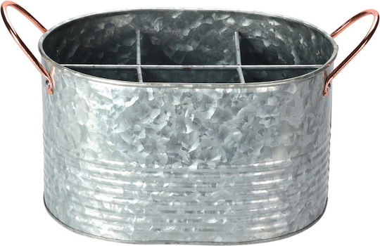 Decorative Bucket Garden Metal 29cmx18.5cmx17.5cm FZ1000840