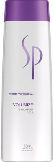 Wella SP Volumize Shampoos Reconstruction/Nourishment & Volume for Fine Hair 250ml