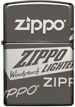Zippo Αντιανεμικός Αναπτήρας Φλόγας Zippo Logo