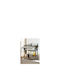 ForHome Metallisches Schwarz Spülbeckenablauf 85x30x30cm