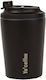 Yoko Glass Thermos 350ml Black Yoko